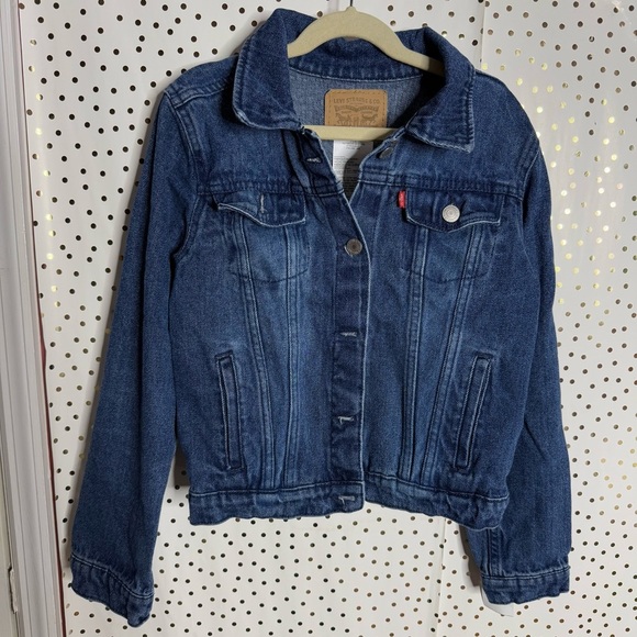 Levi's Blue Denim Jacket Kids - Picture 1 of 8